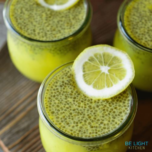 Limonlu Chia Puding Detoks