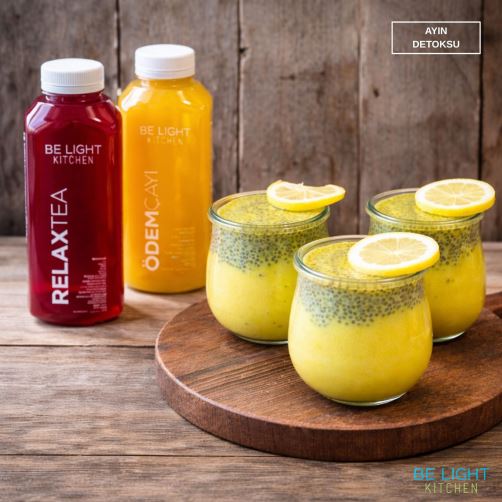 Limonlu Chia Puding Detoks