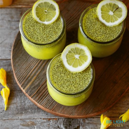 Limonlu Chia Puding Detoks