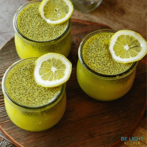 Limonlu Chia Puding Detoks