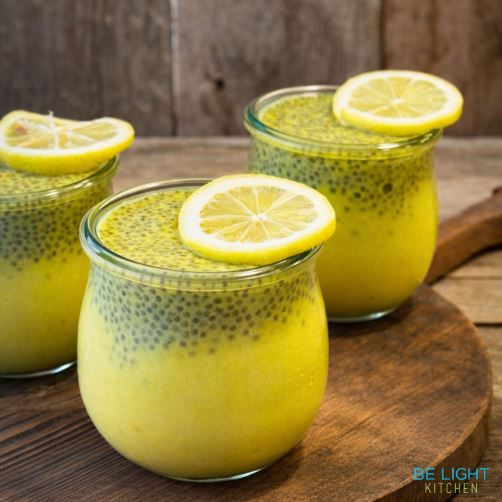 Limonlu Chia Puding Detoks